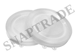 Крышка полиэтиленовая универсальная в ассортименте (1 шт.) - фото